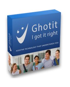 Ghotit V10 Site and Home Licence Win/Mac 100 PC's in single Site and Home with 4 Year Upgrade and Support