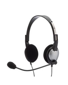 Andrea Communications NC-185VM Stereo Computer Headset with Volume/Mute Controls with USB A Connector